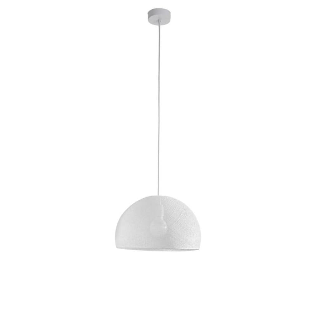 Suspension simple coupole 31 blanc