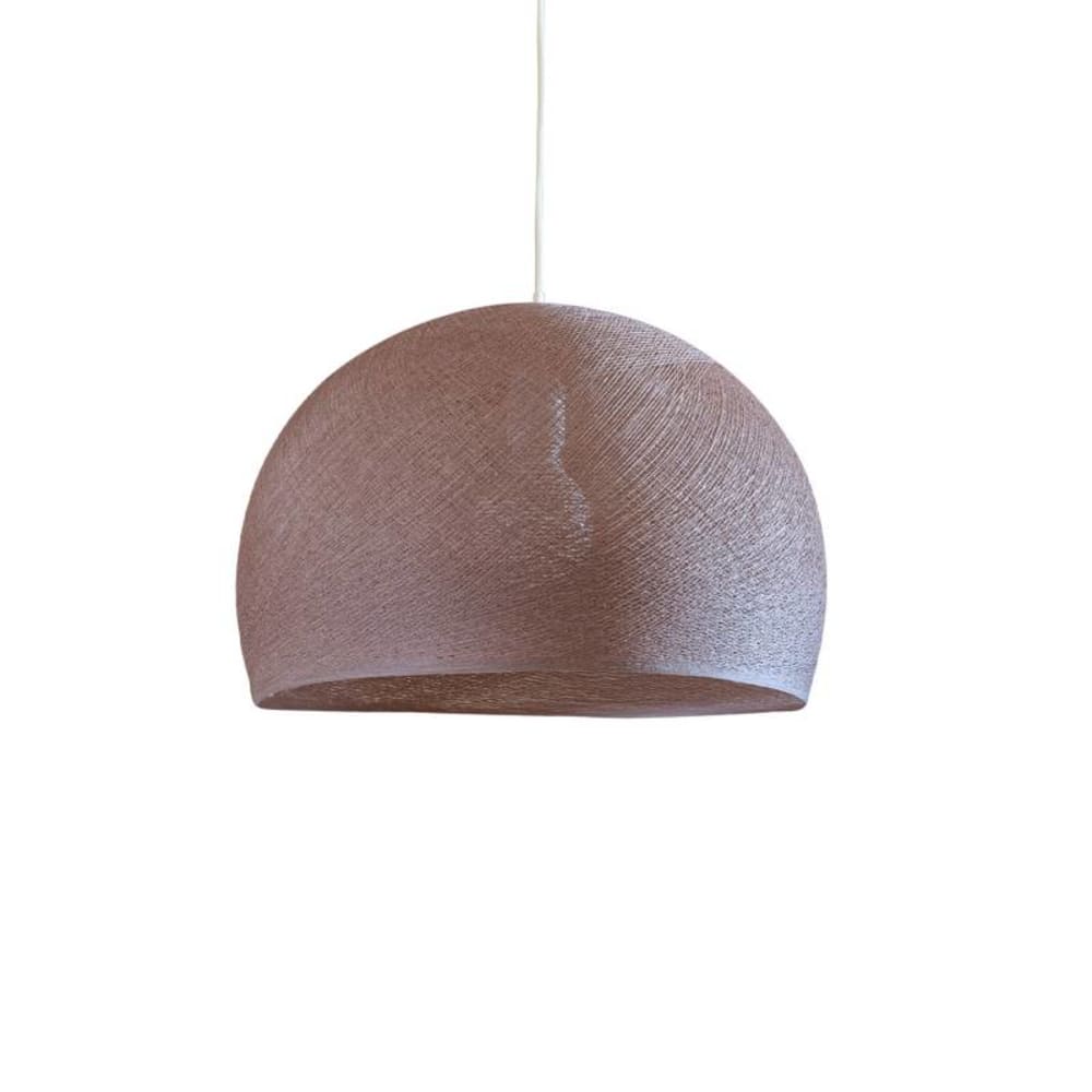 Abat-jour coupole nude 50 et sa suspension simple