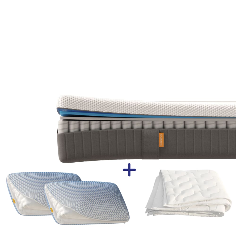 Pack Matelas et Oreiller Orginal Confort Elite et Couette 160x200