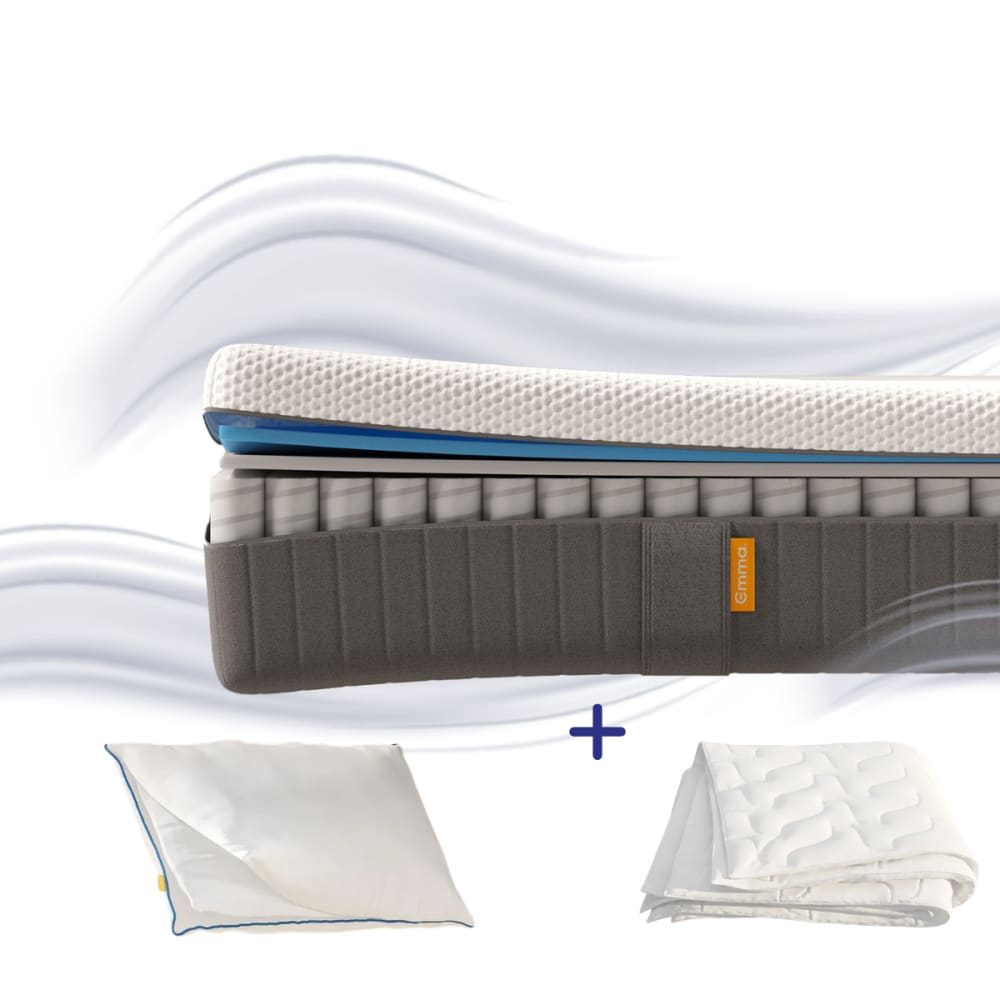 Pack Matelas et Oreiller Original Confort et Couette 90x190