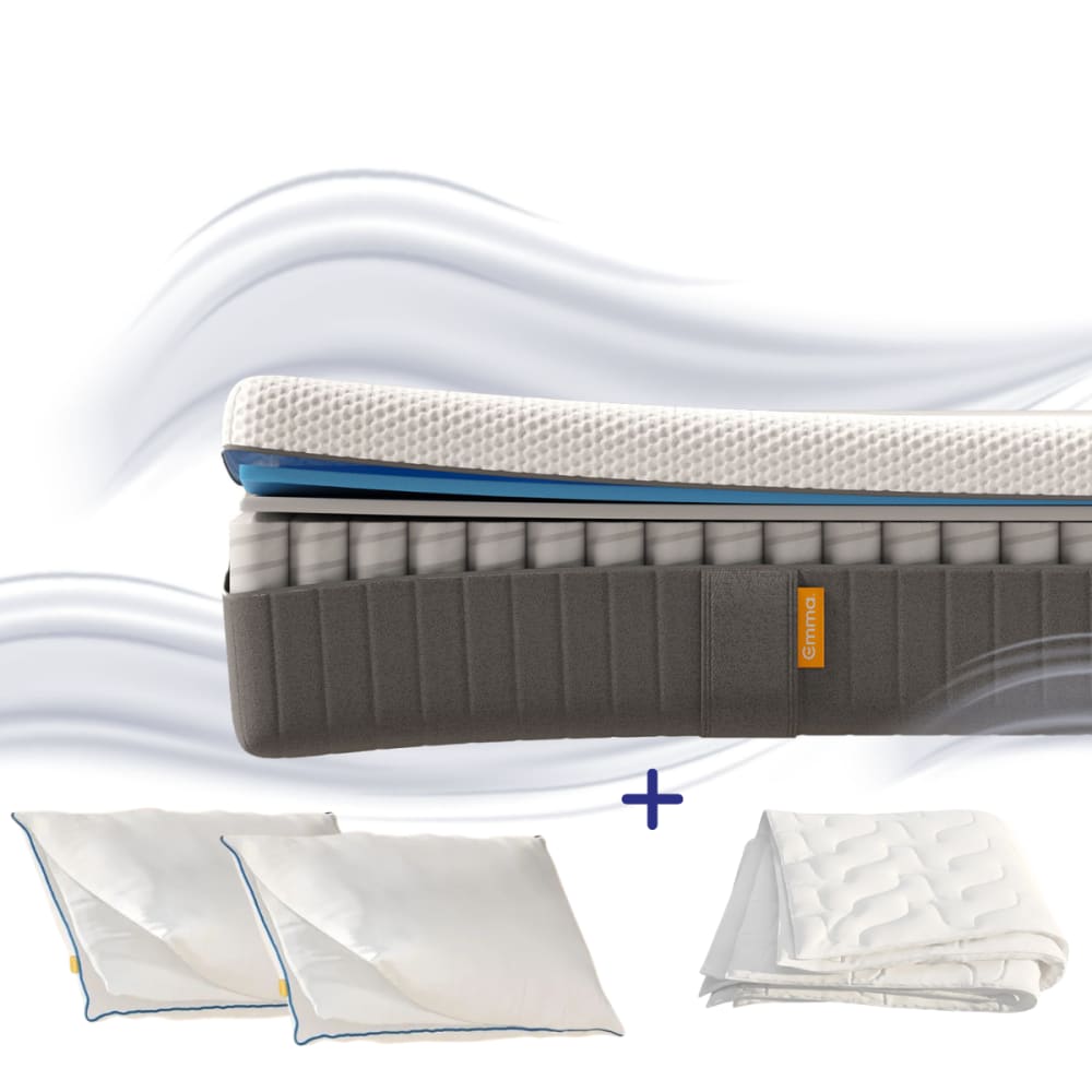 Pack Matelas et Oreiller Original Confort et Couette 140x190
