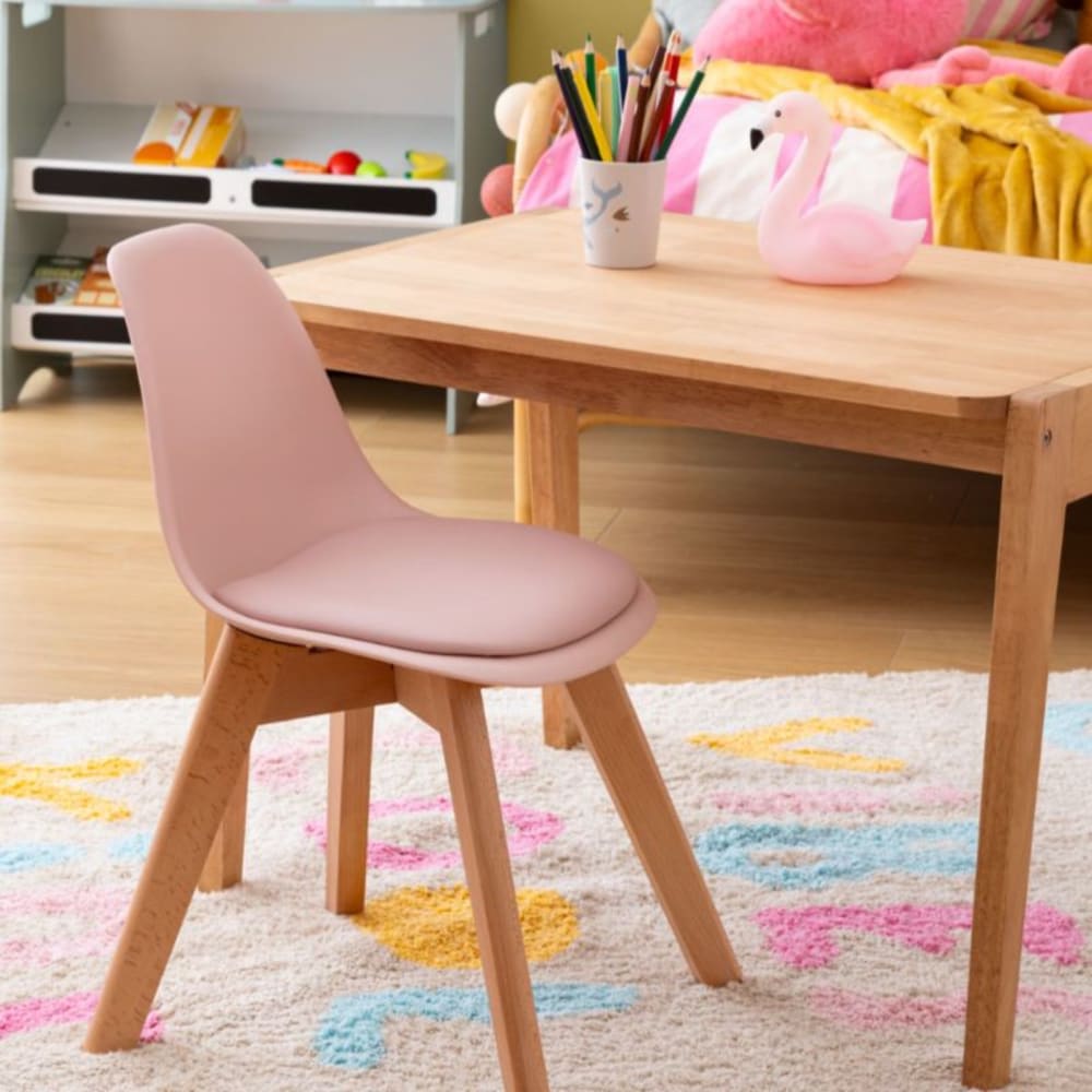 Stuhl Kinder rosa 38,5x55x31 cm - Maisons Du Monde