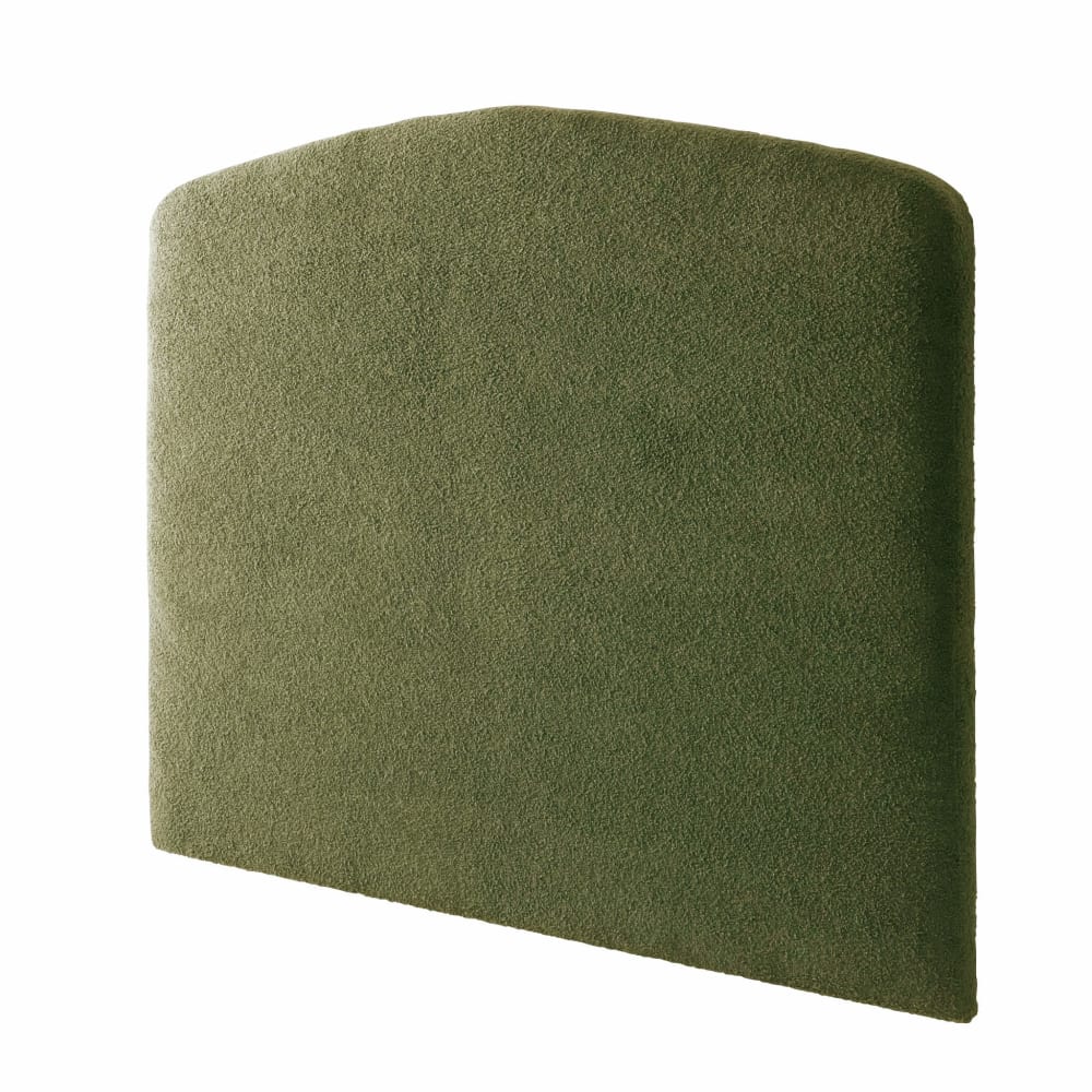 Tête de lit déco bouclette kaki 160 cm