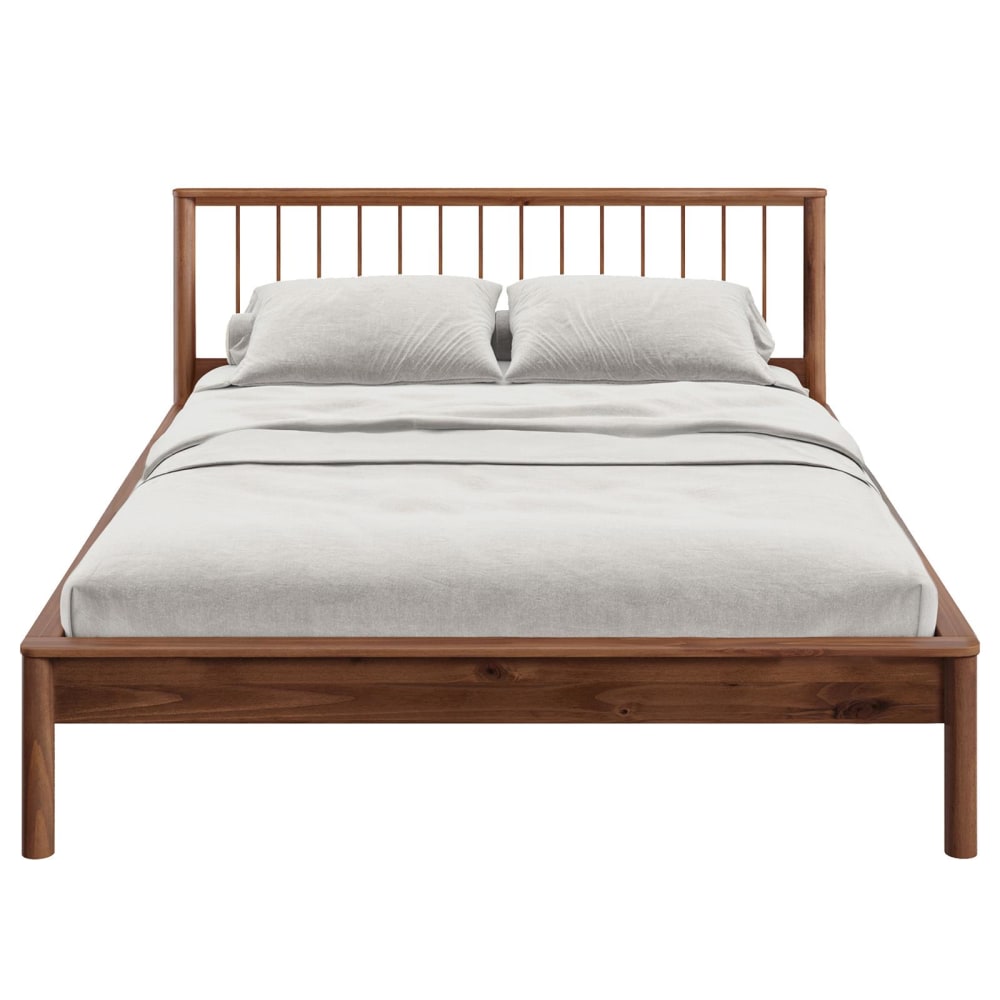 IDIMEX Doppelbett Massivholz aus Massivholz 140x200 cm, Kastanie style modern Braun
