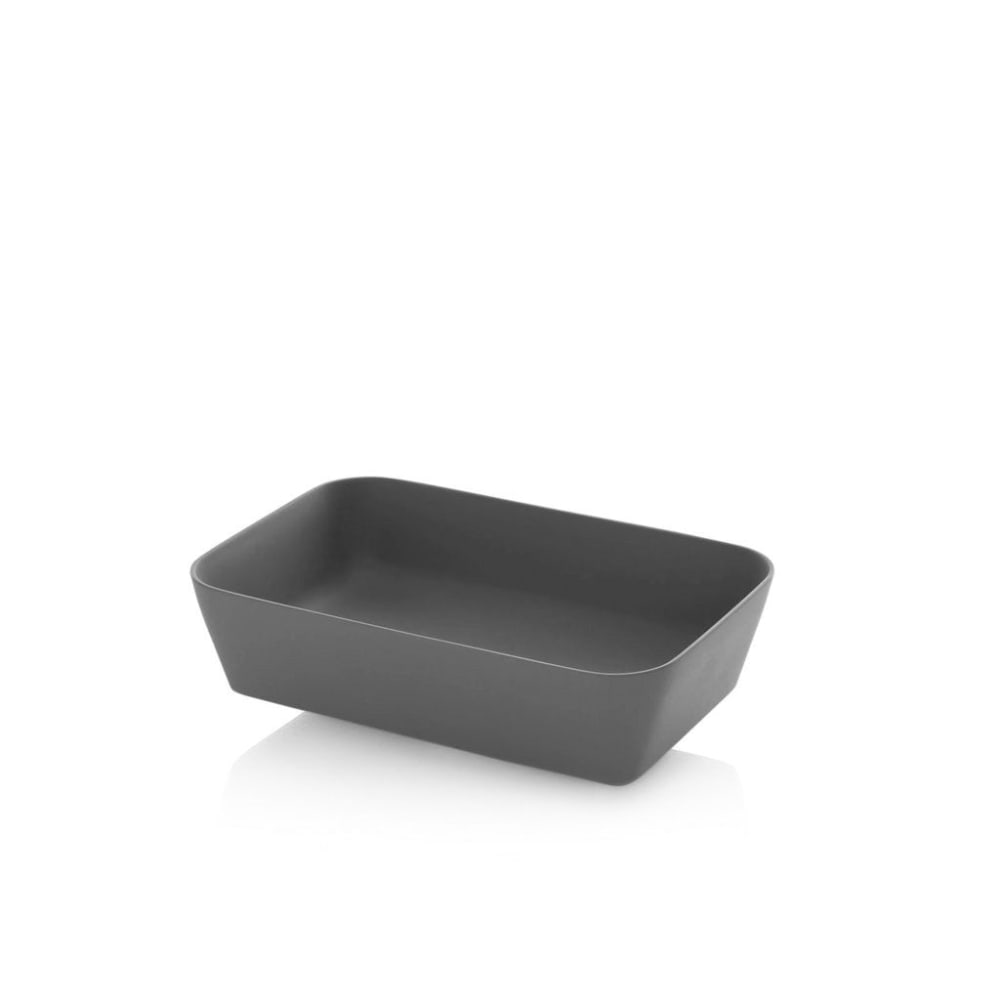 Lavabo à poser anthracite en résine