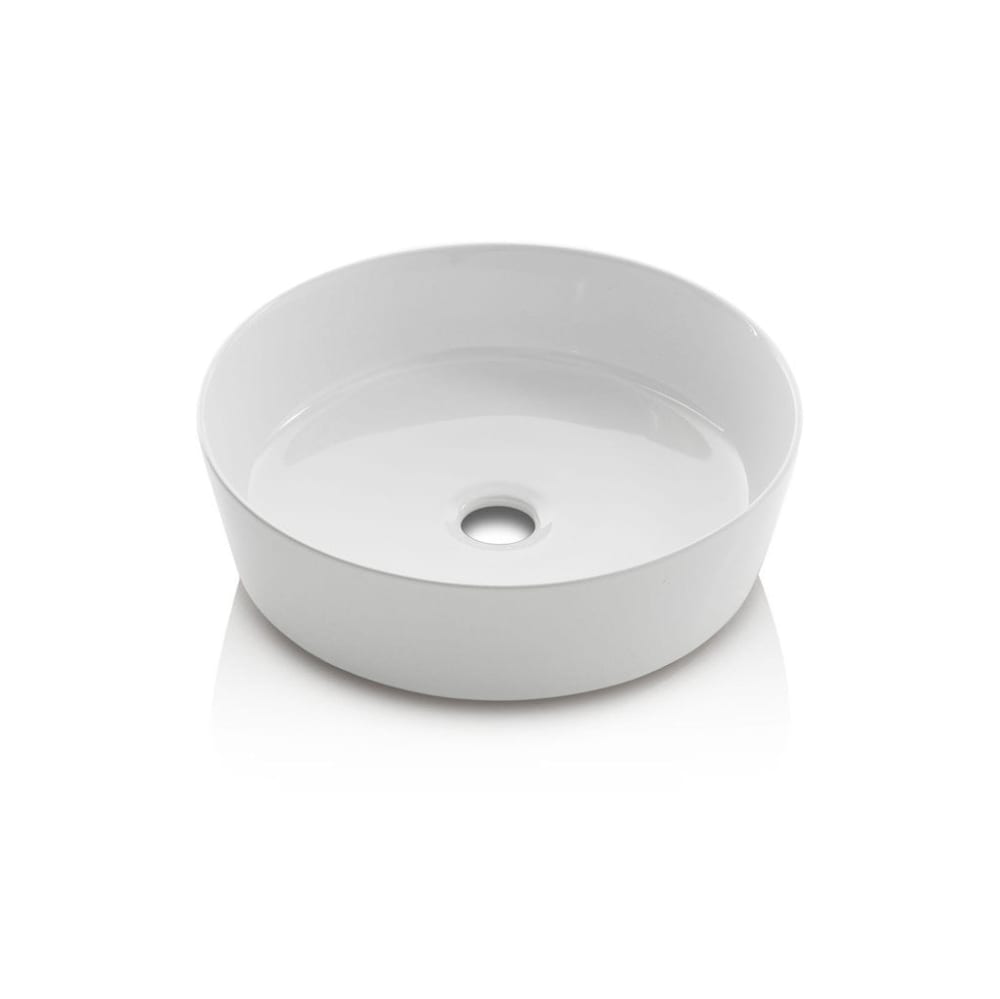 Lavabo à poser blanc en céramique