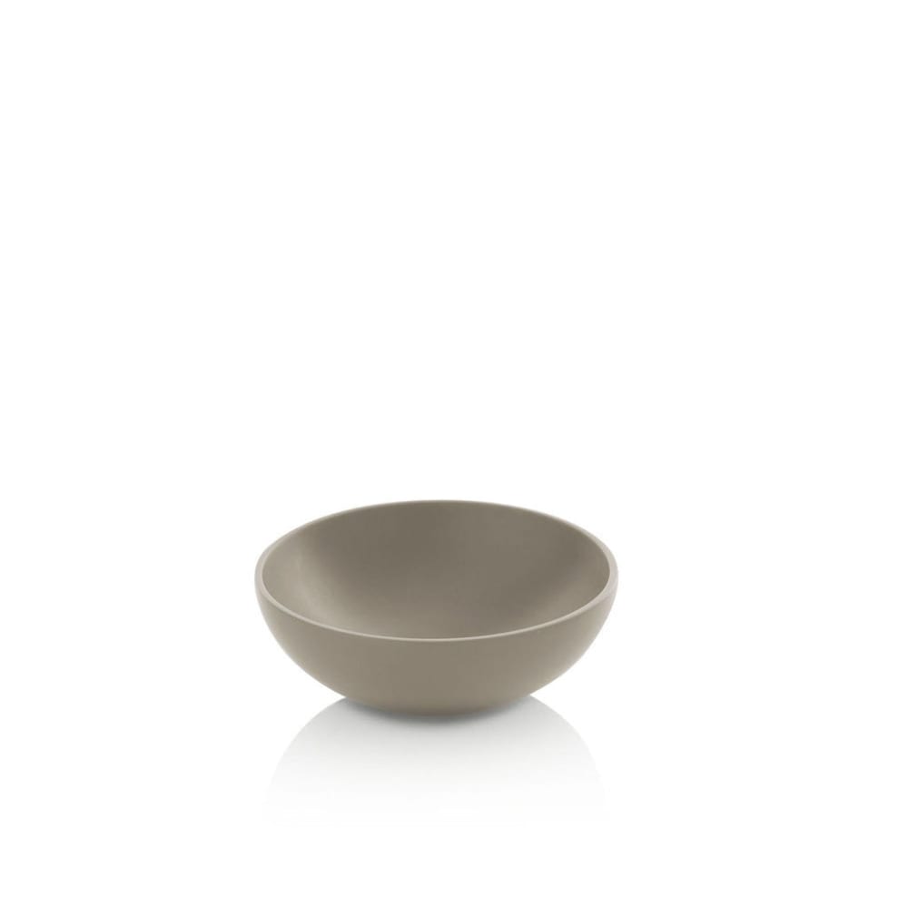 Lavabo à poser gris tourterelle en résine