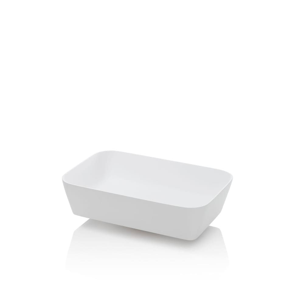 Lavabo à poser blanc en résine