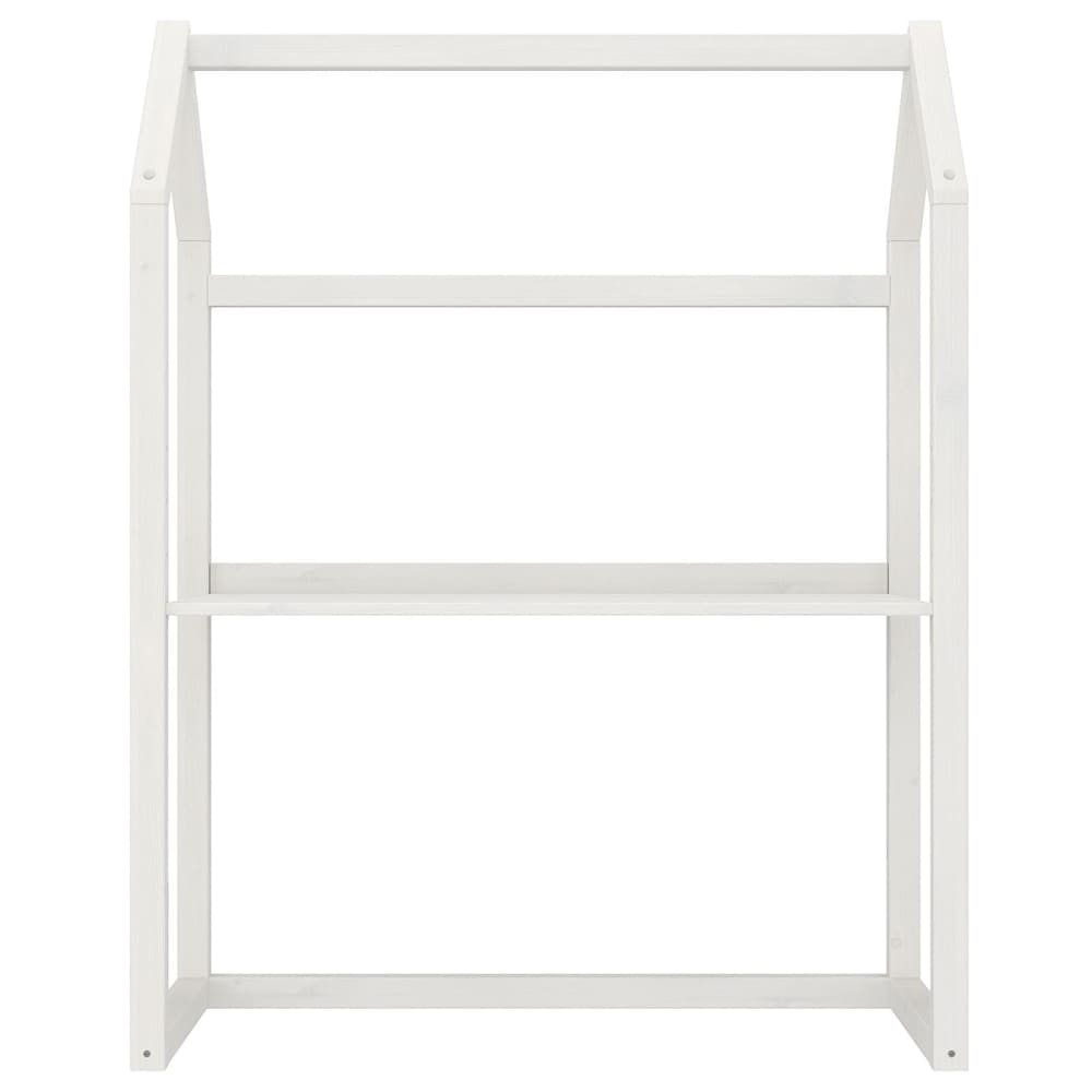 Bureau enfant évolutif Montessori en bois massif, blanc