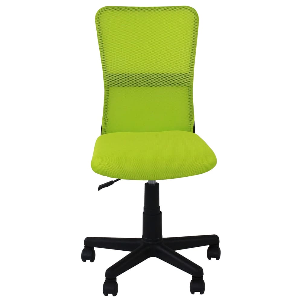 Chaise de bureau pivotante et réglable en hauteur, vert