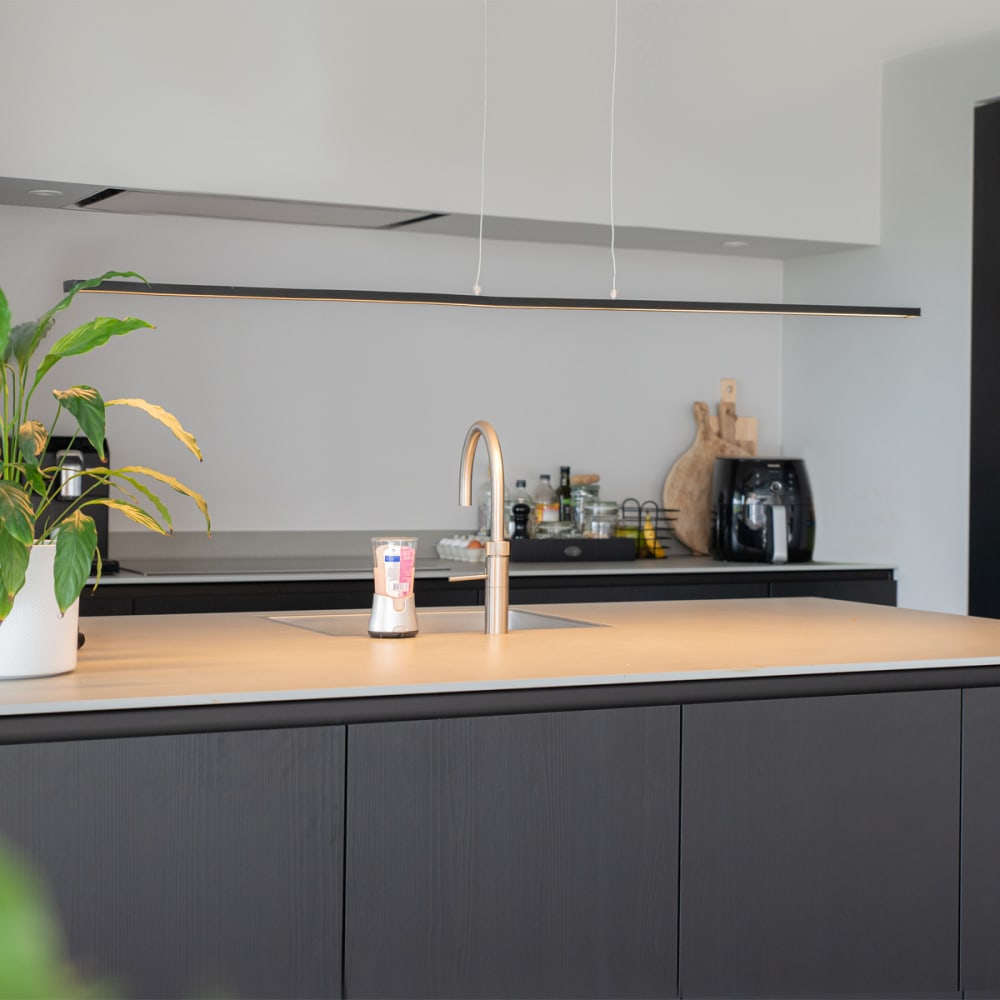 Hängelampe schwarz 150 cm inkl. LED - Maisons Du Monde