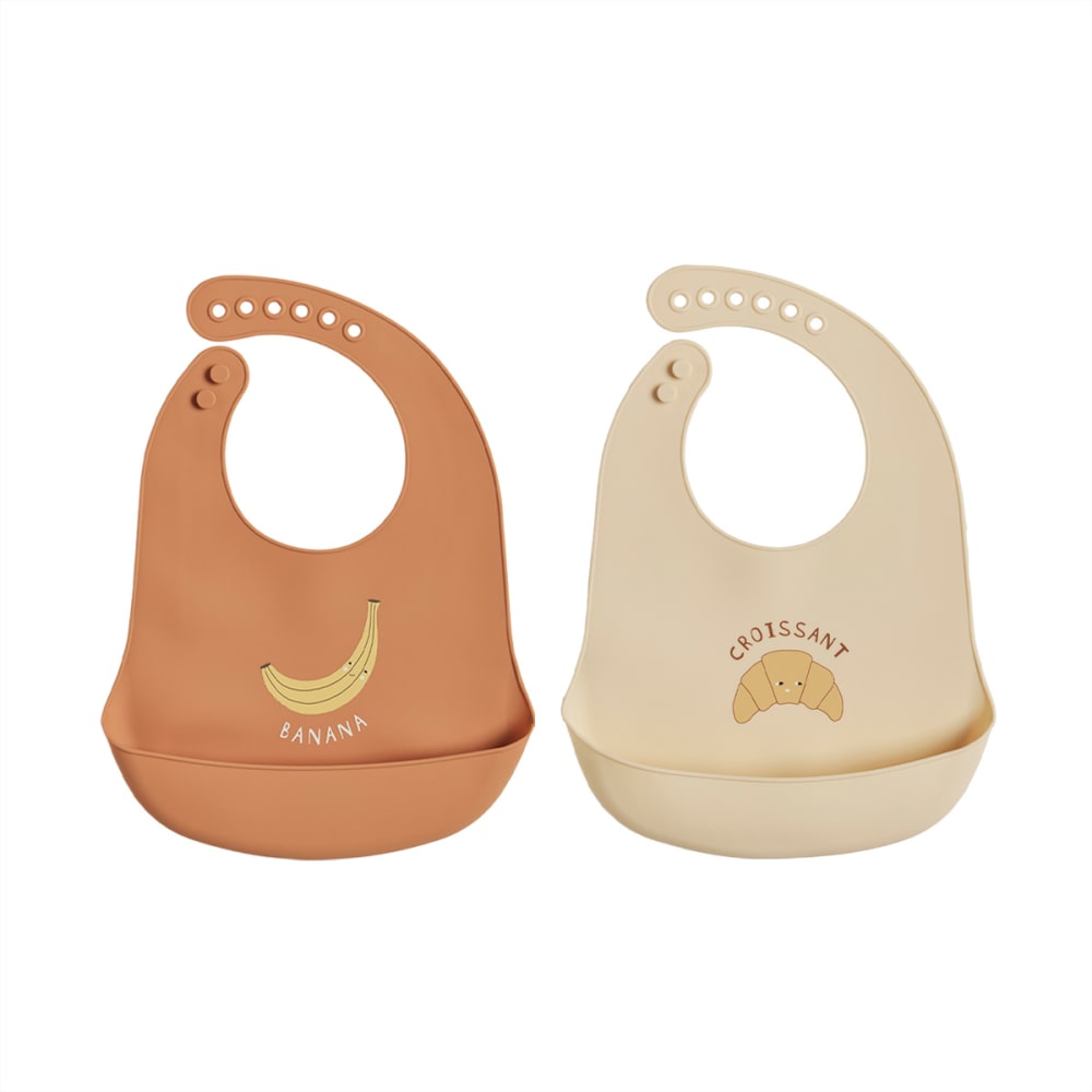 OYOY Living Design - Bavoir Lot de 2 H5x27x19cm