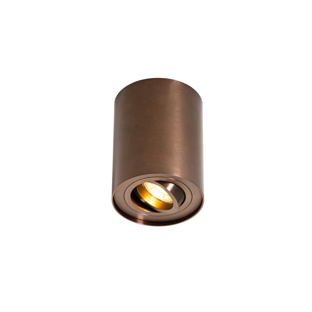 Spot plafond moderne bronze foncé orientable inclinable