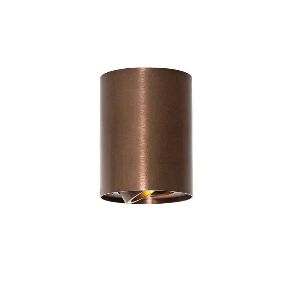Spot plafond moderne bronze foncé orientable inclinable — vue 3