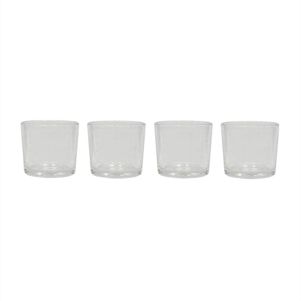 Verre en verre Ø8,5xH7,5cm