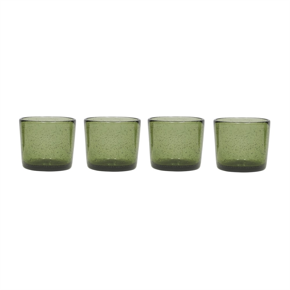 Verre en verre Ø8,5xH7,5cm