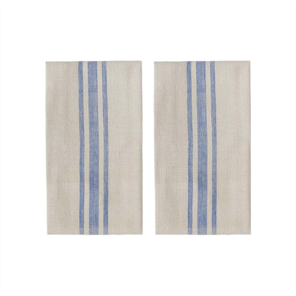 Serviette de table Lot de 2 en coton 70x50cm