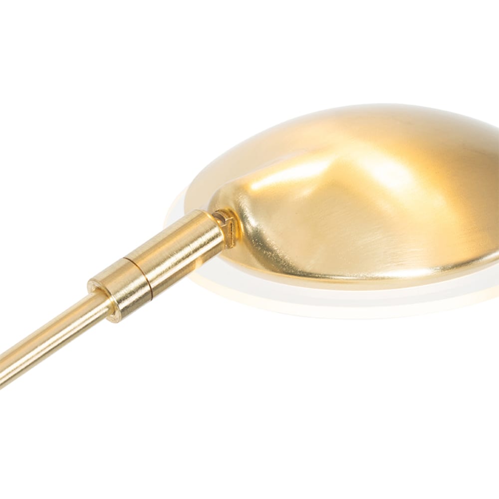 Lampadaire design laiton 5 lumières led — vue 4