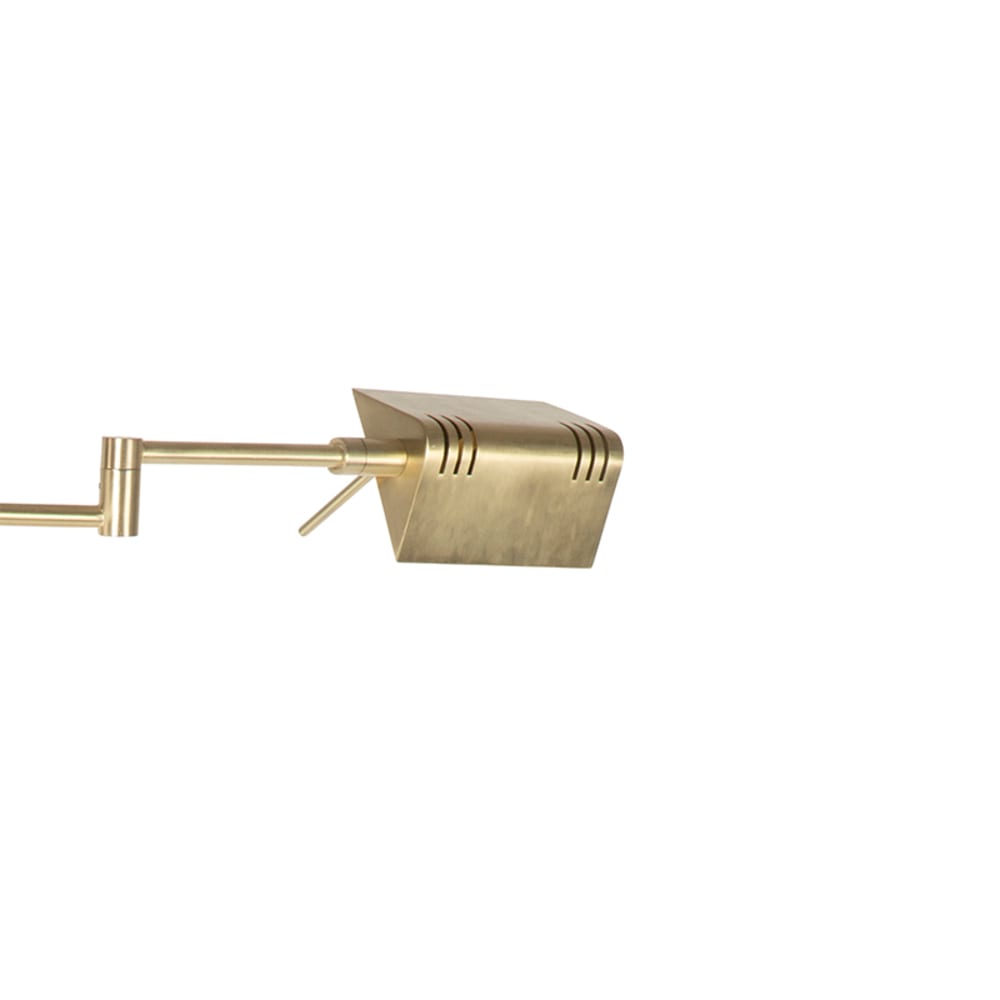 Lampadaire laiton led variateur tactile — vue 3