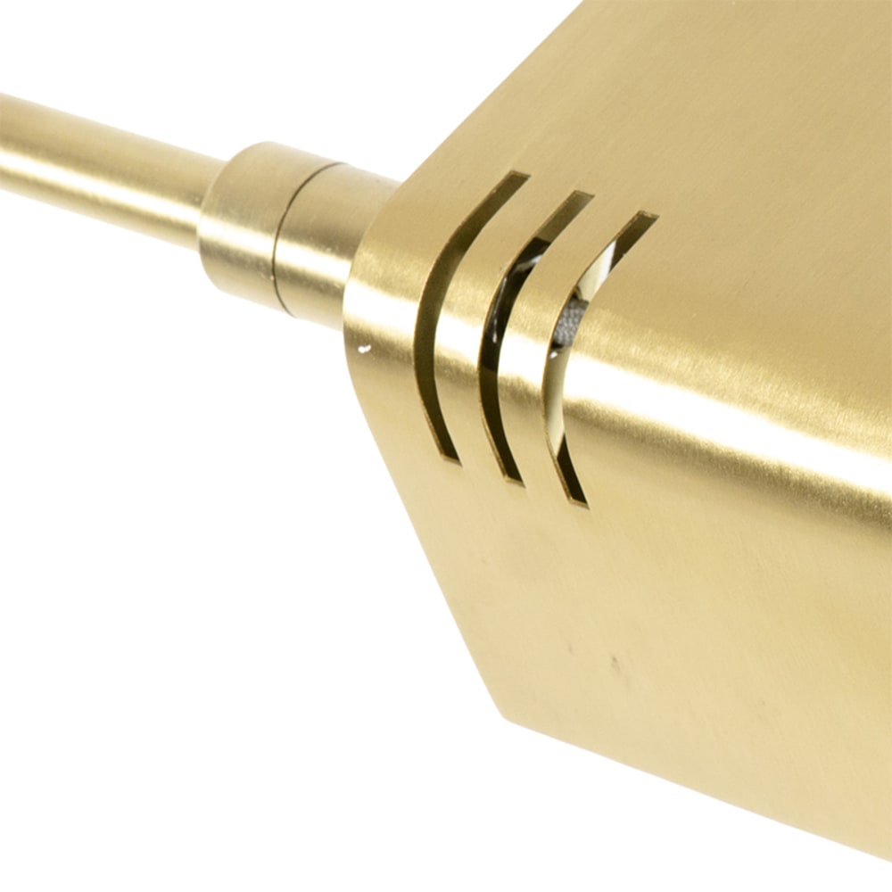Lampadaire laiton led variateur tactile — vue 4