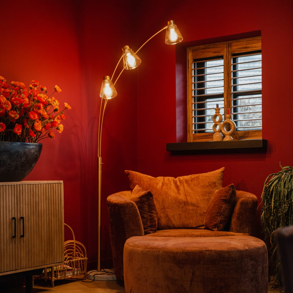 Bogenlampe Bronze Marmor - Maisons Du Monde