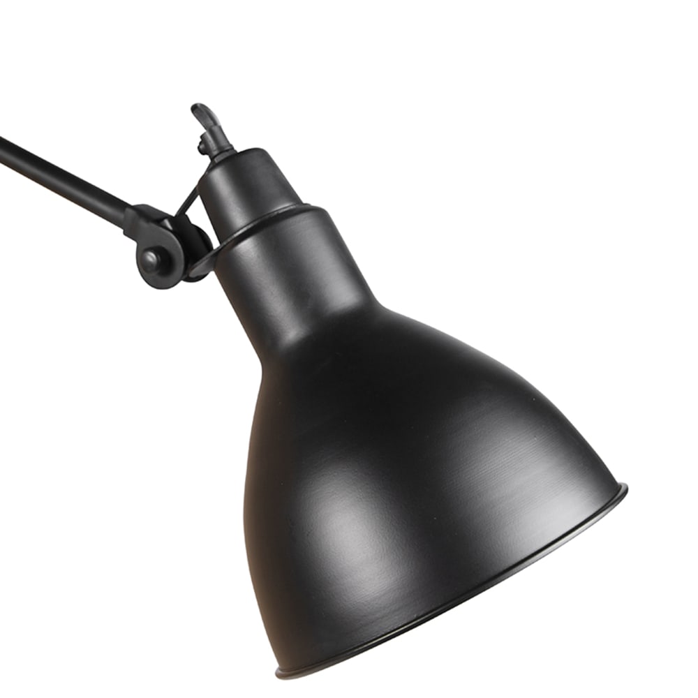 Applique industrielle noire orientable