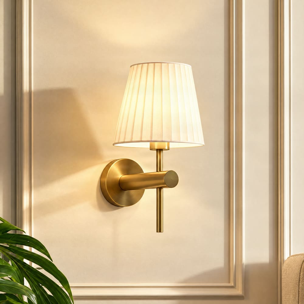 Wandleuchte weiß Bronze - Maisons Du Monde