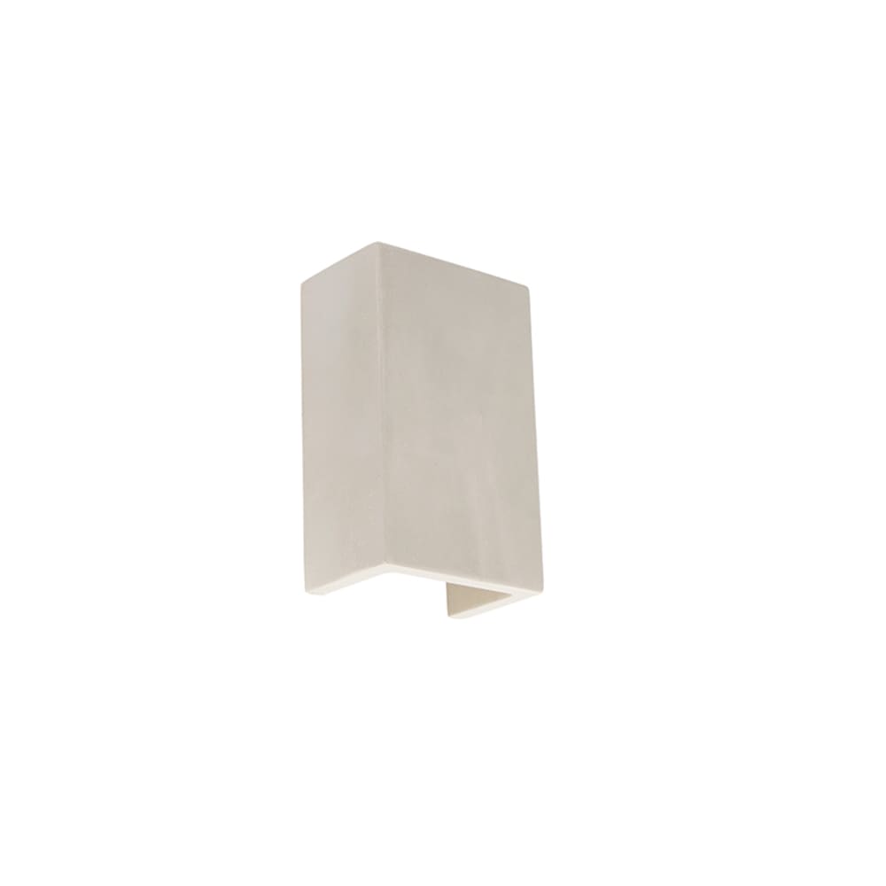 QAZQA Wandleuchte grau Beton Rechteck style industrial - Beton