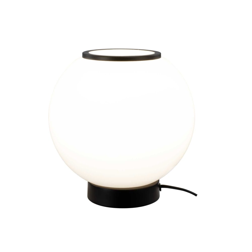 Lampe à poser en verre & métal — vue 4