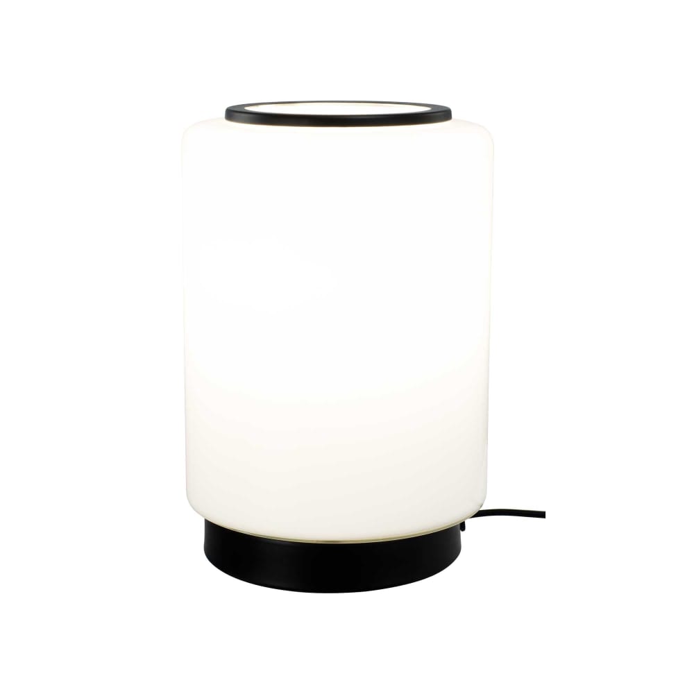 Lampe à poser en verre & métal — vue 4