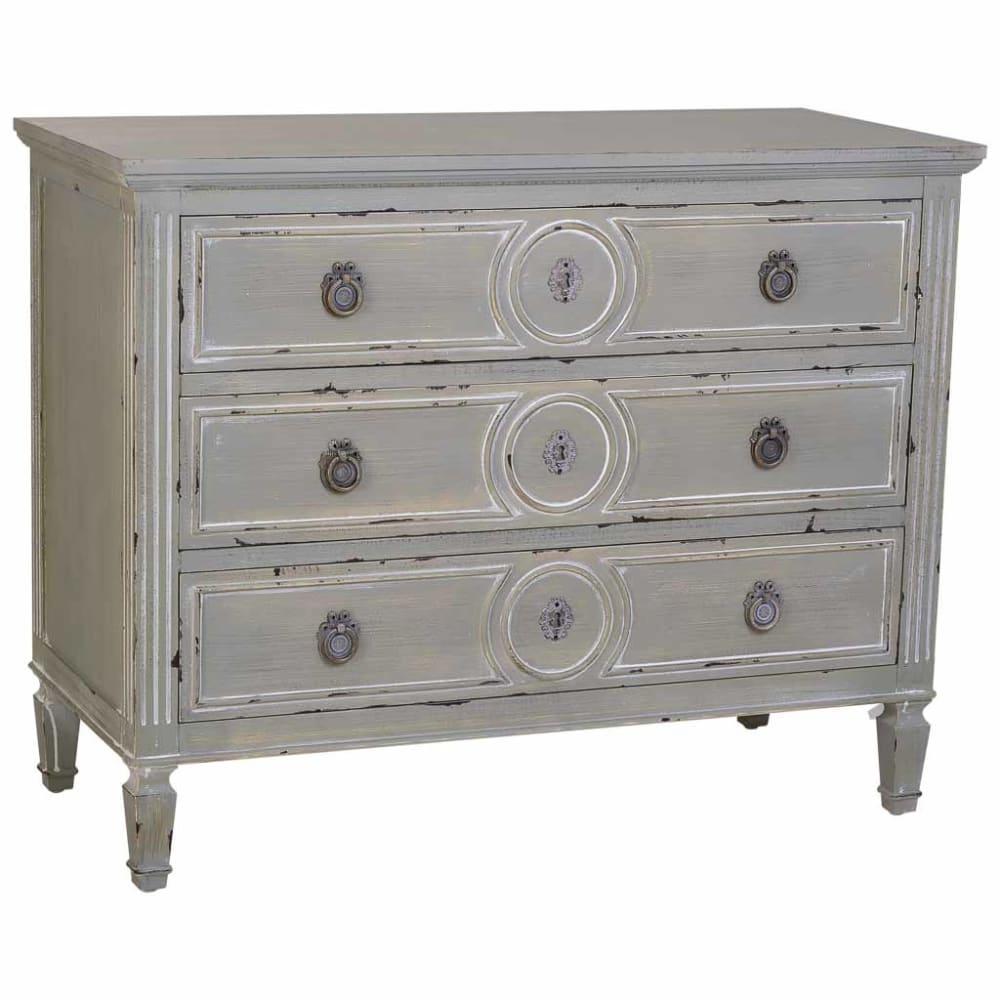 commode en bois avec