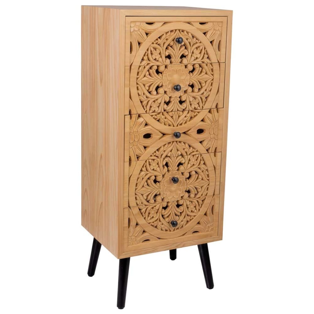 Commode en bois marron 45x35x10