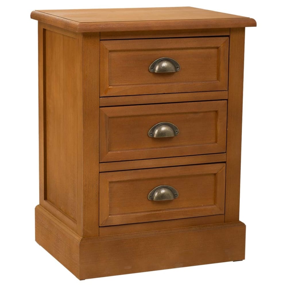 table de nuit en bois