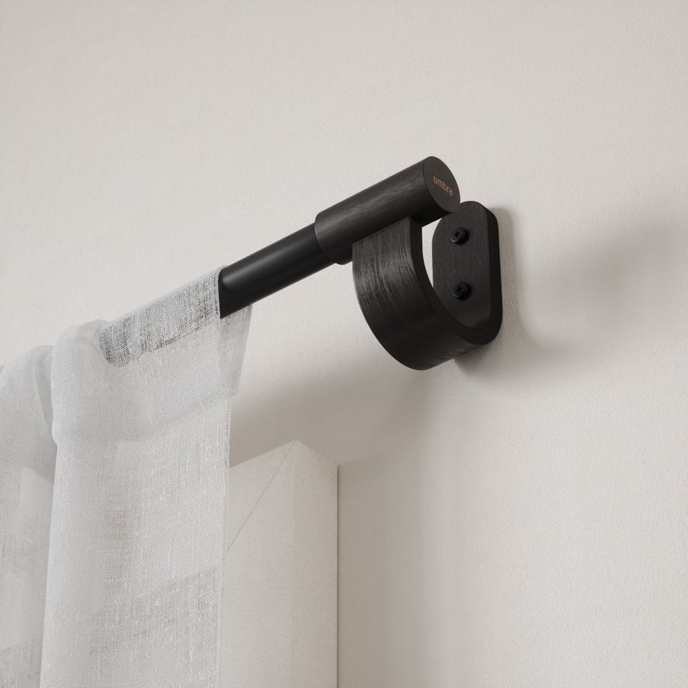 Ausziehbare Gardinenstange. schwarz 93-304cm - Maisons Du Monde
