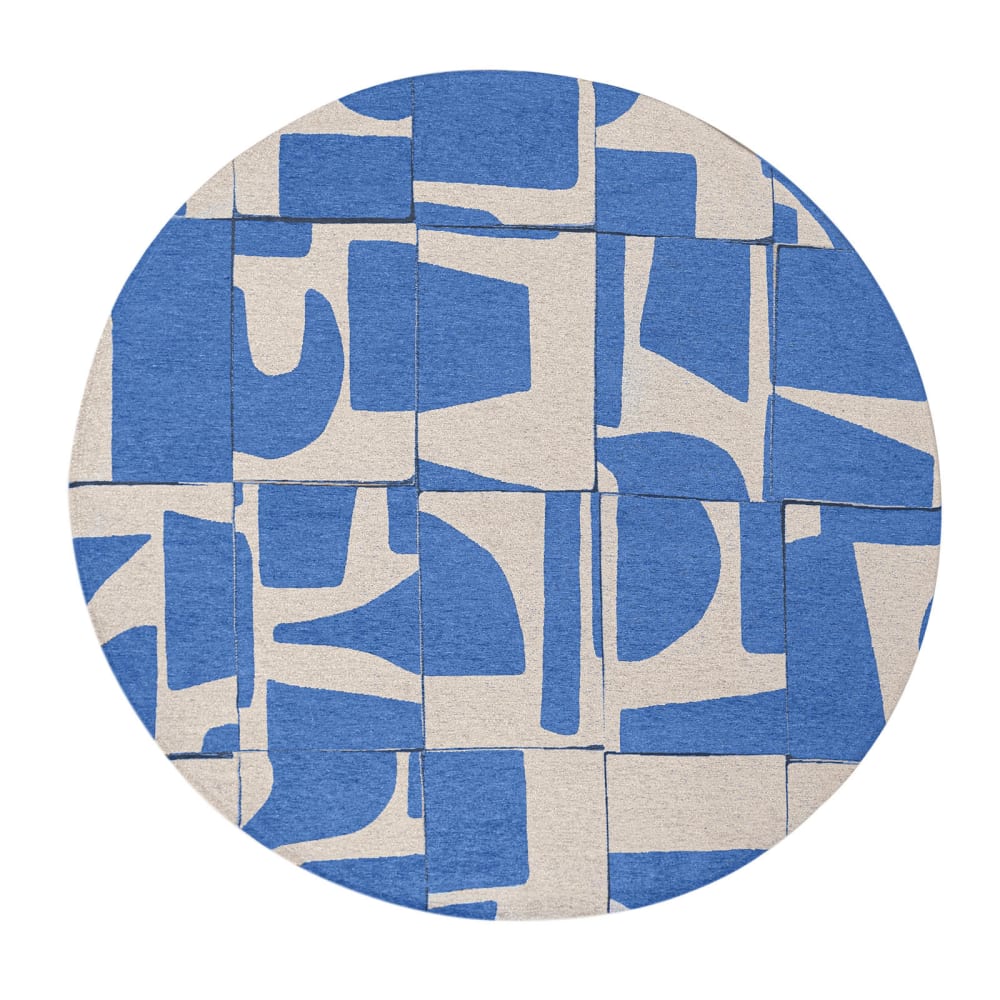 Tapis salon et chambre - 140 bleu
