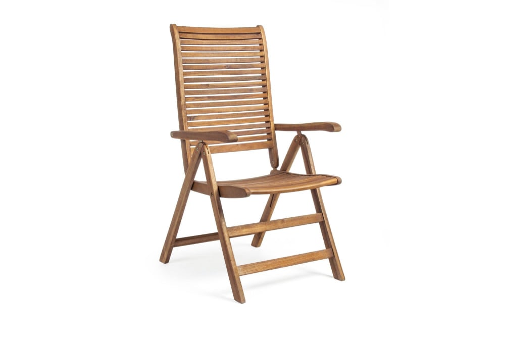 Fauteuil de jardin en acacia inclinable