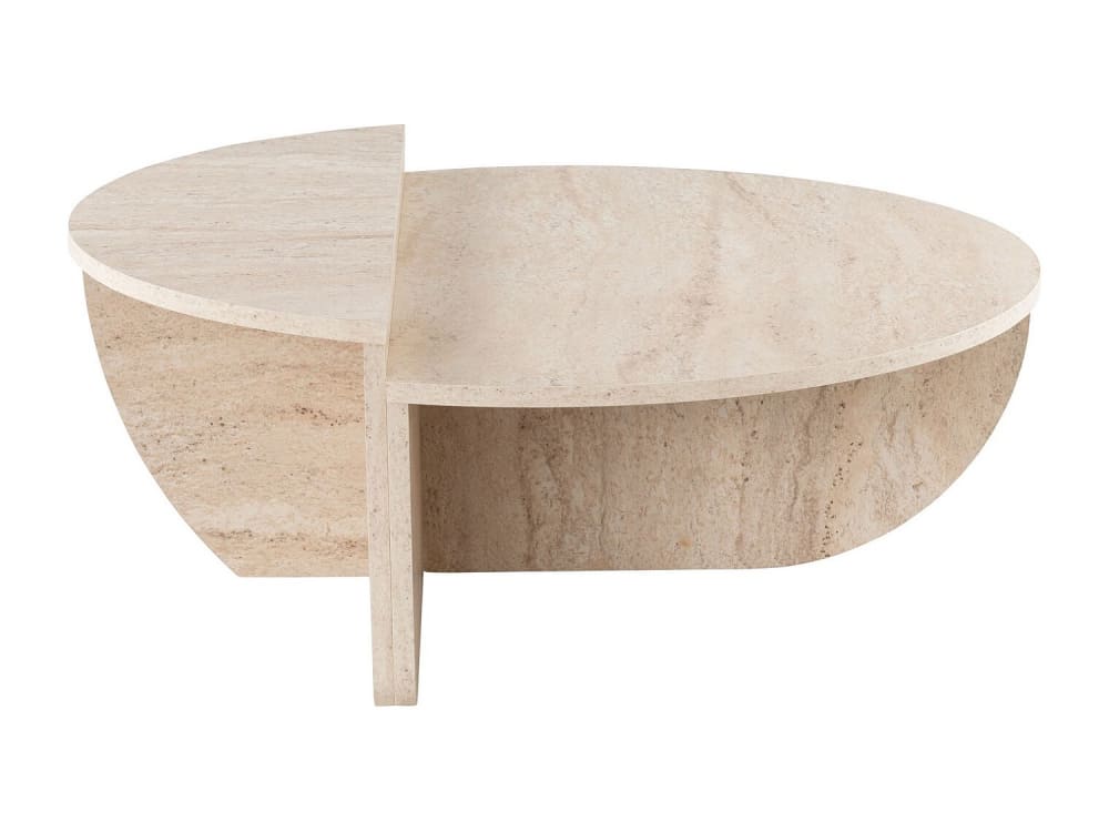Table basse effet bois