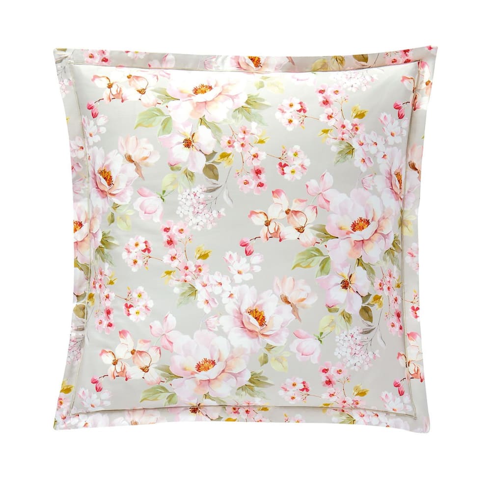 Taie d'oreiller satin beige 65x65 cm