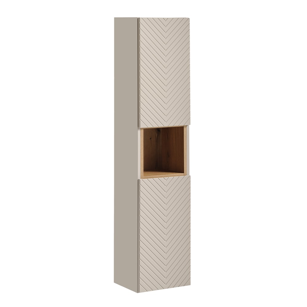 Colonne murale 2 portes - niche