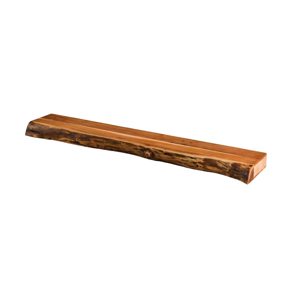 Etagère murale 150 cm bois d'acacia naturel épais