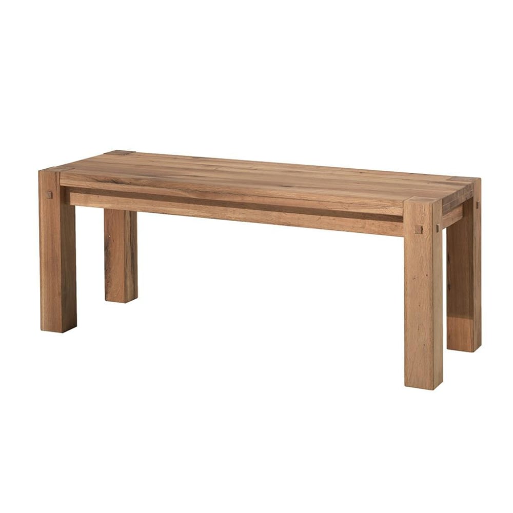 banc de table en chêne