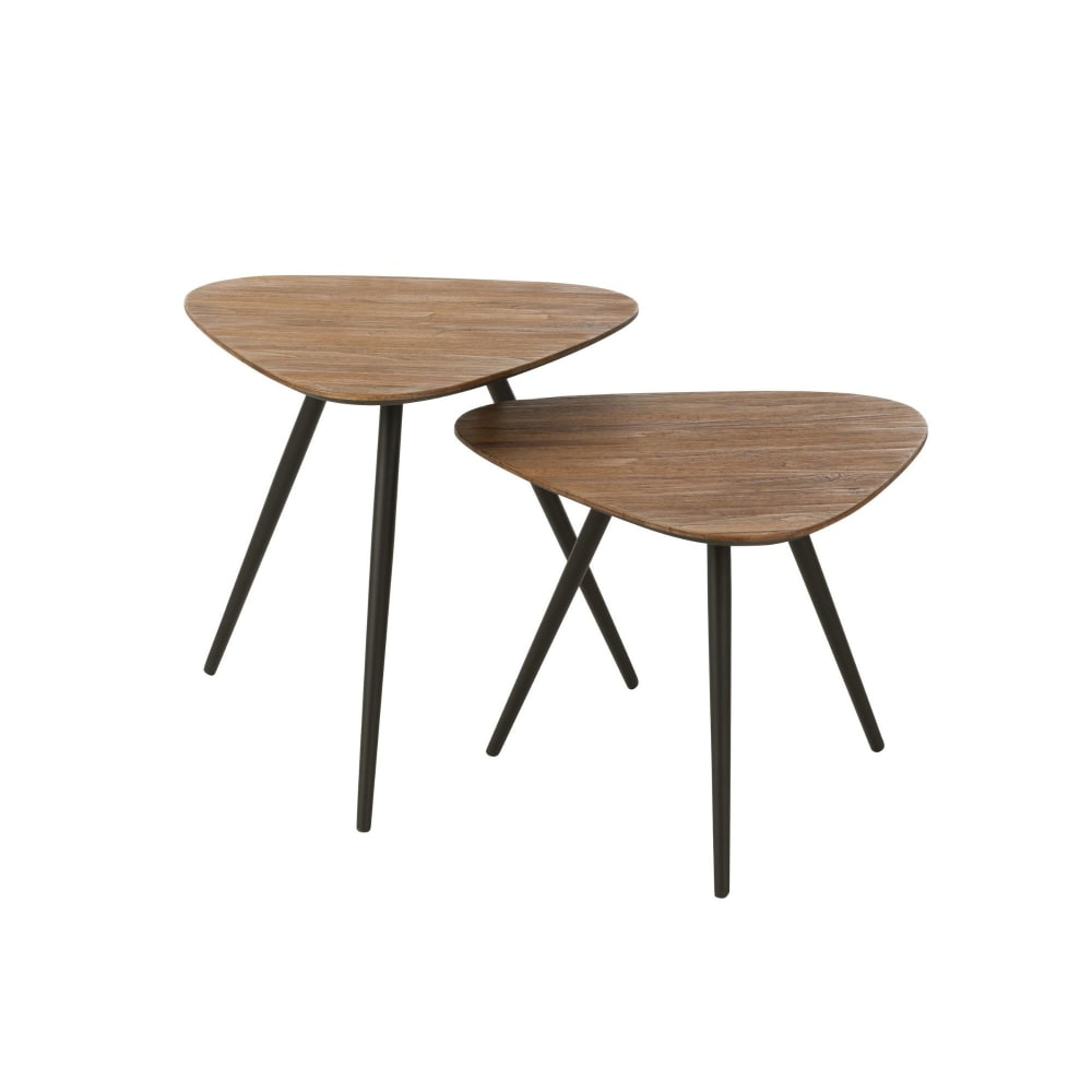 Set de  tables basses - teck