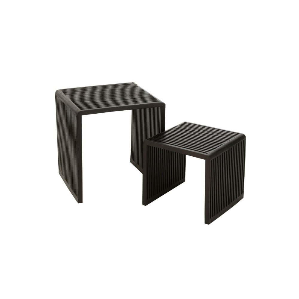 set de  tables basses - teck