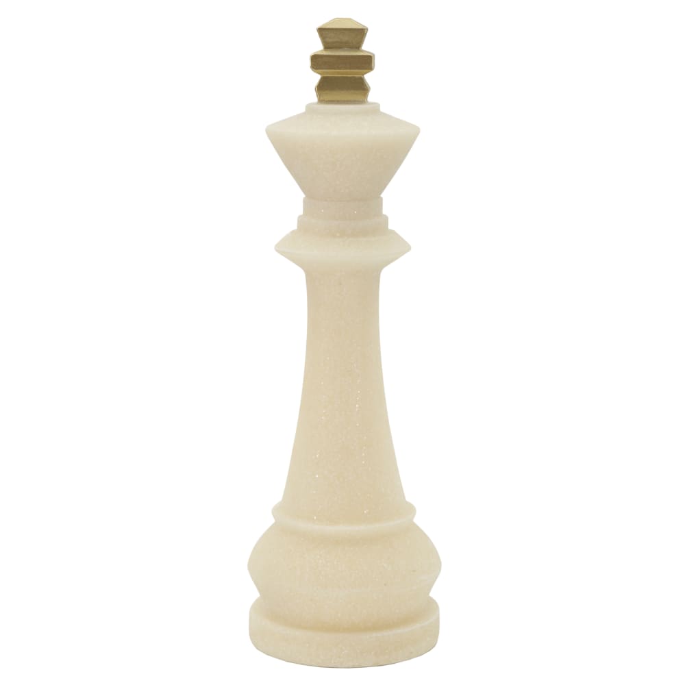 Roi d'échecs en résine