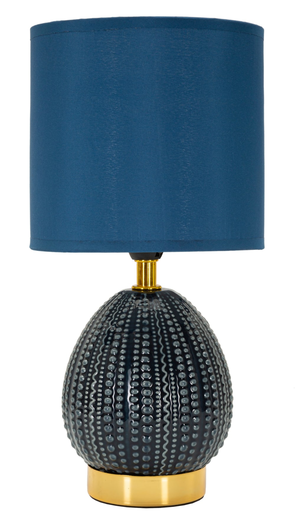 Blaue Keramik-Nachttischlampe Ø 15x30,5 cm - Maisons Du Monde