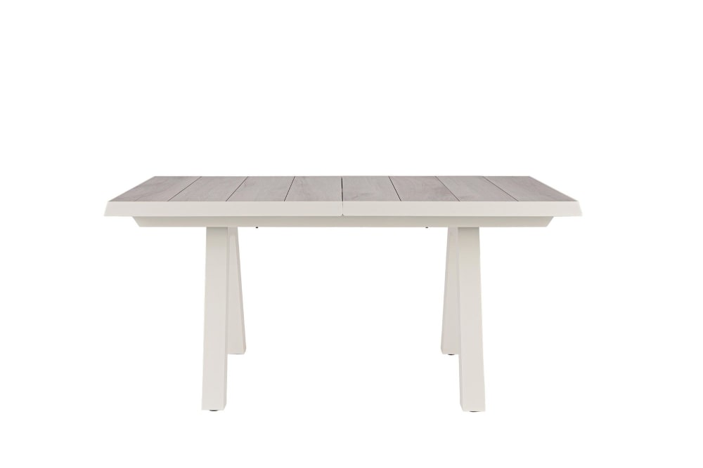 Table de jardin extensible en céramique gris cendré L163/203