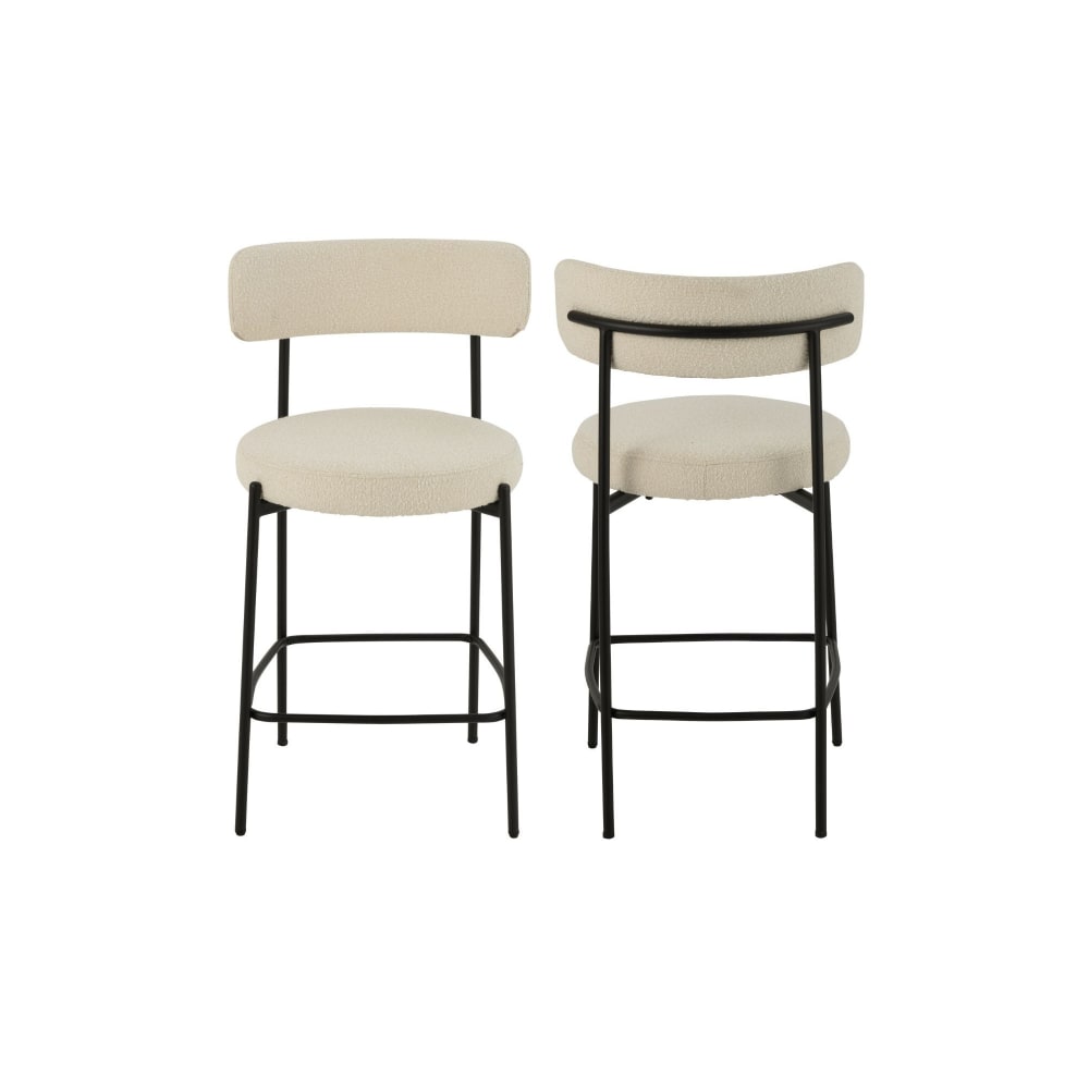 Lot 2 chaises bar