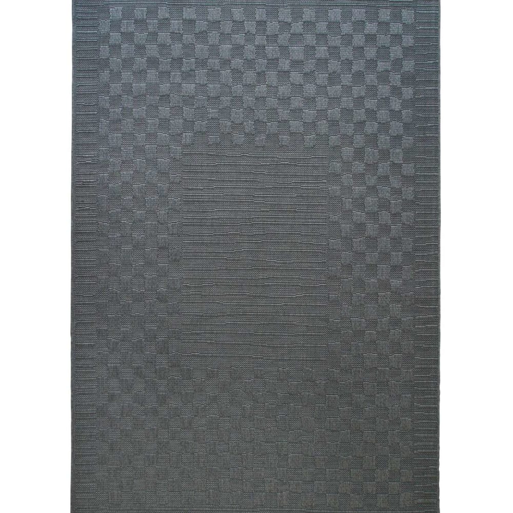 Tapis aspect jute gris