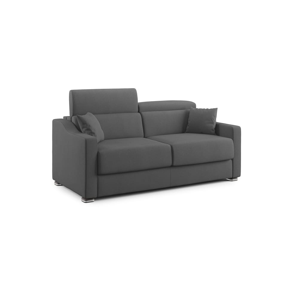 Canapé lit en tissu détachable 171 cm anthracite
