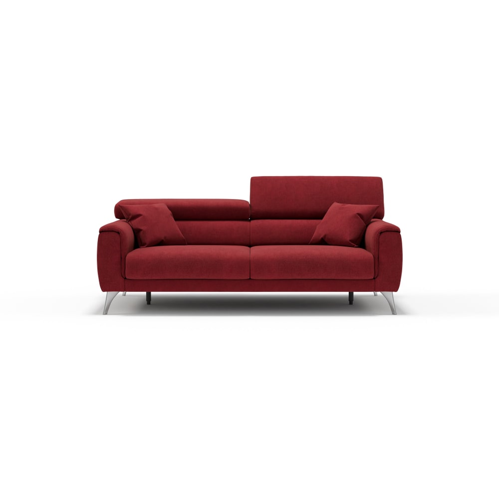 Canapé en tissu imperméable 199 cm rouge